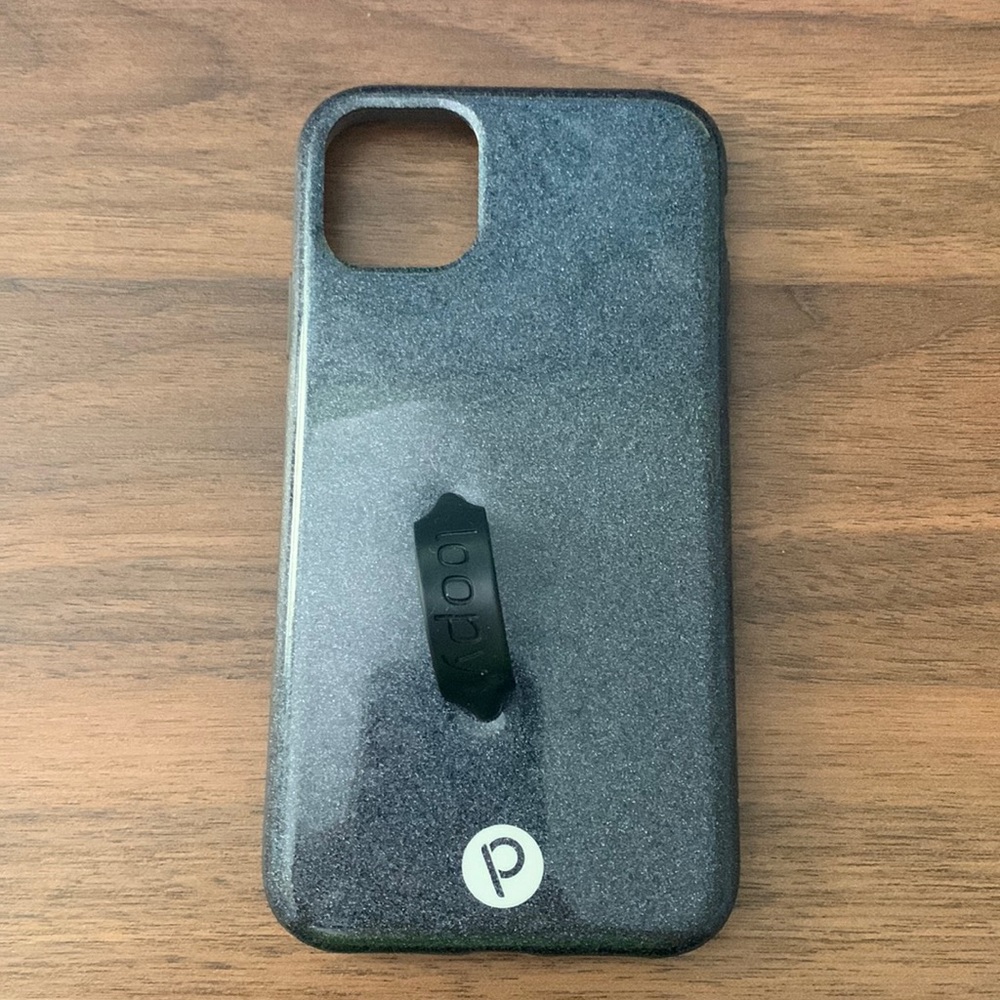 COPY - iPhone 11/xr loopy phone case. Righty. Sparkle black. Great condition.